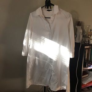A white shirt, very good for office ladies